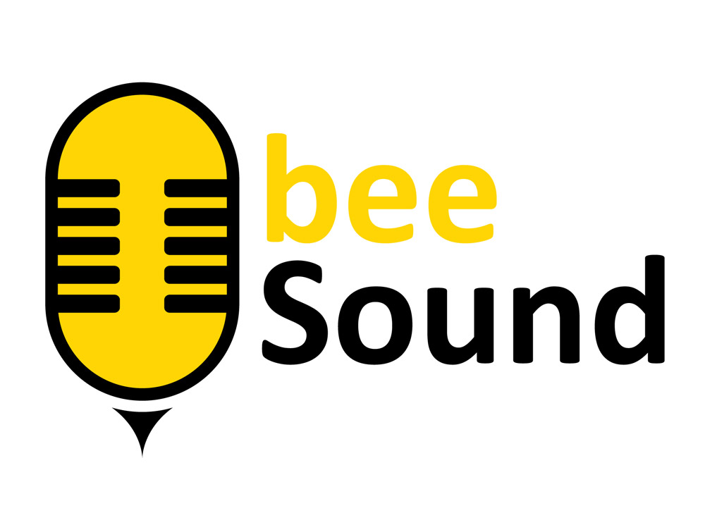 bee Sound - Logo Design: Entwicklung eines Firmenlogos für beeSound, Hargesheim [Konzept, Entwurf, Reinzeichnung, CI]
