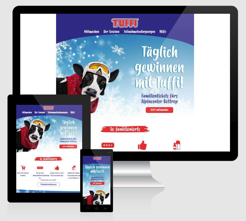 Webdesign für Tuffi
